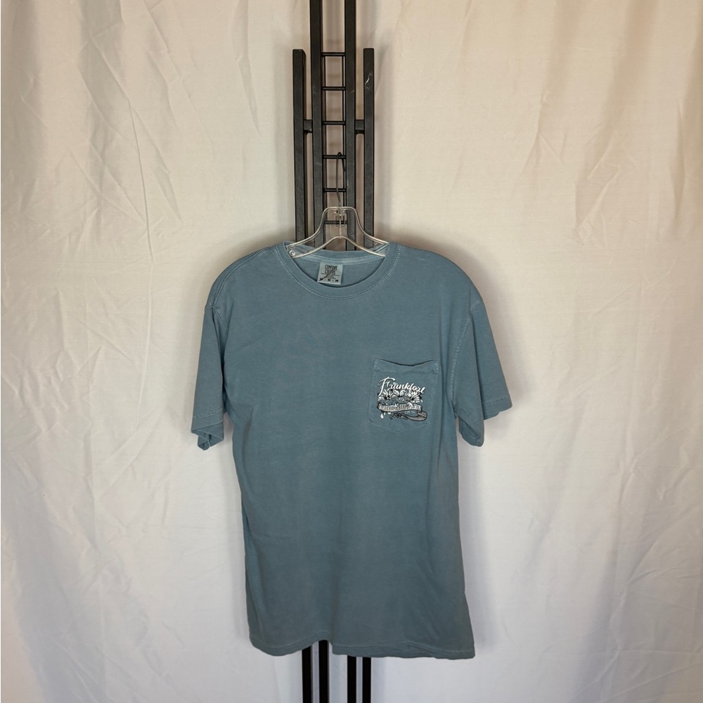 Comfort Colors Slate Blue Short Sleeve Tee
